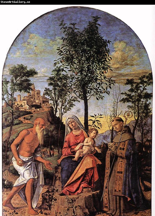 CIMA da Conegliano Madonna of the Orange Tree dfg